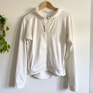 Women's Reebok Zip Up Hooded Active Jacket White